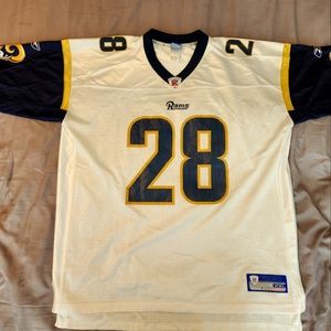 Marshall Faulk Rams Jerey